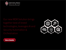 Tablet Screenshot of defpoint.com